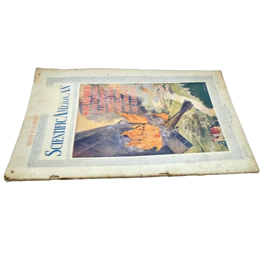 1914 Scientific American Magazine September 5 World War I Issue - Picture 2 of 6